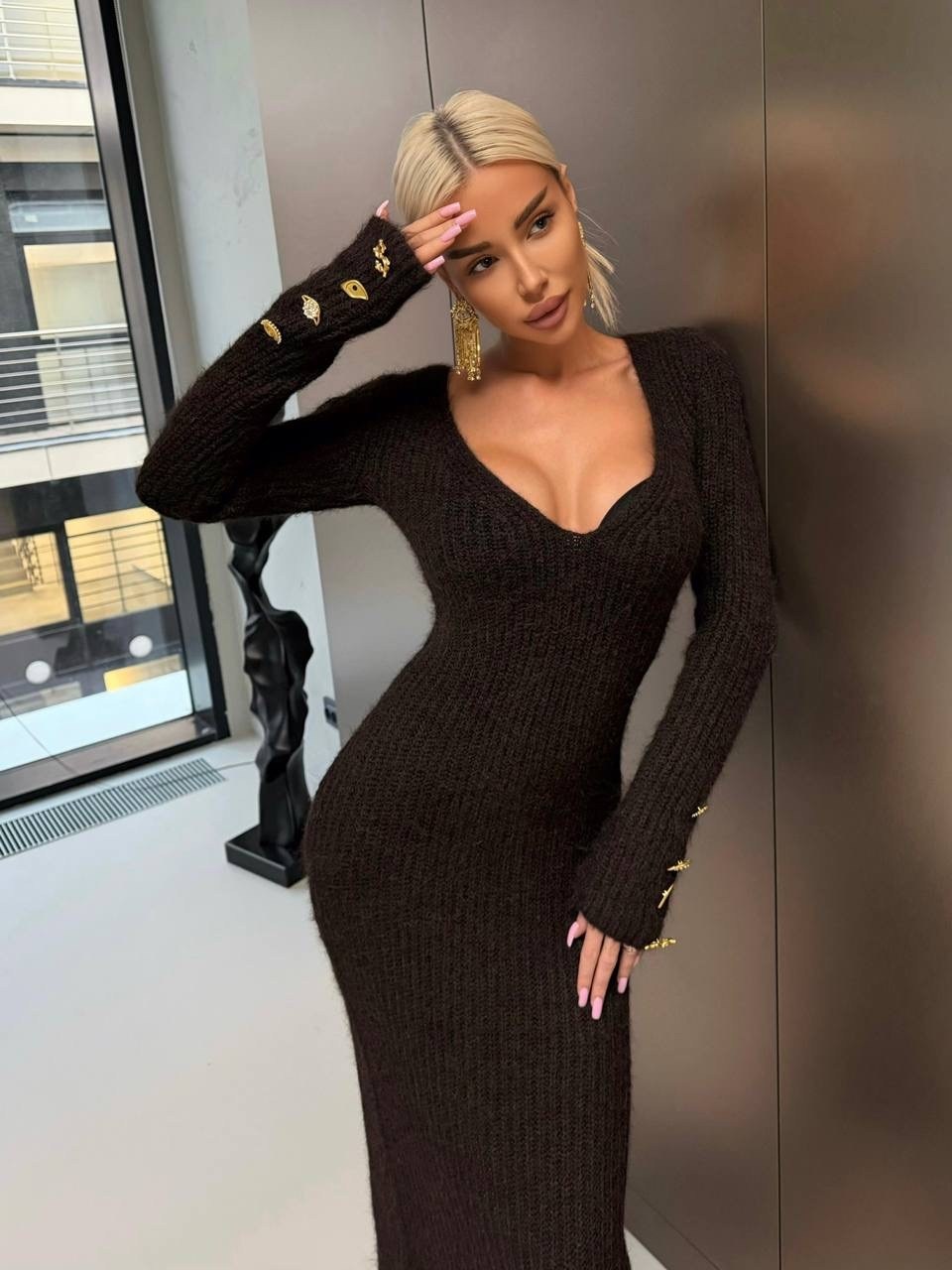 трикотажное платье,женская платья лапша,платье лапша,платье стильное,нарядное платье