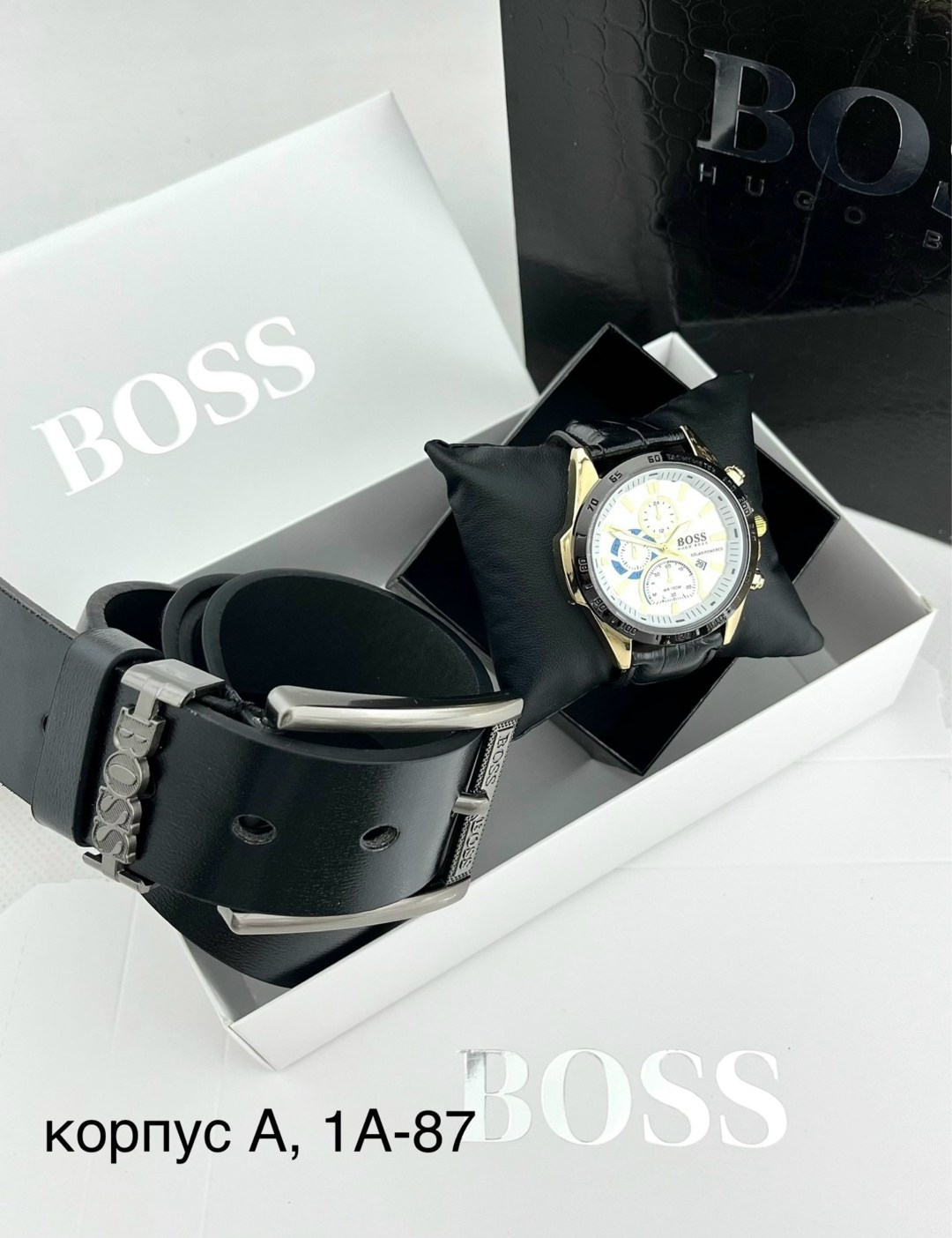 набор босс для мужчин,ремень подарочный,подарочный набор аксессуаров для,набор аксессуаров для мужчин,классические наручные часы