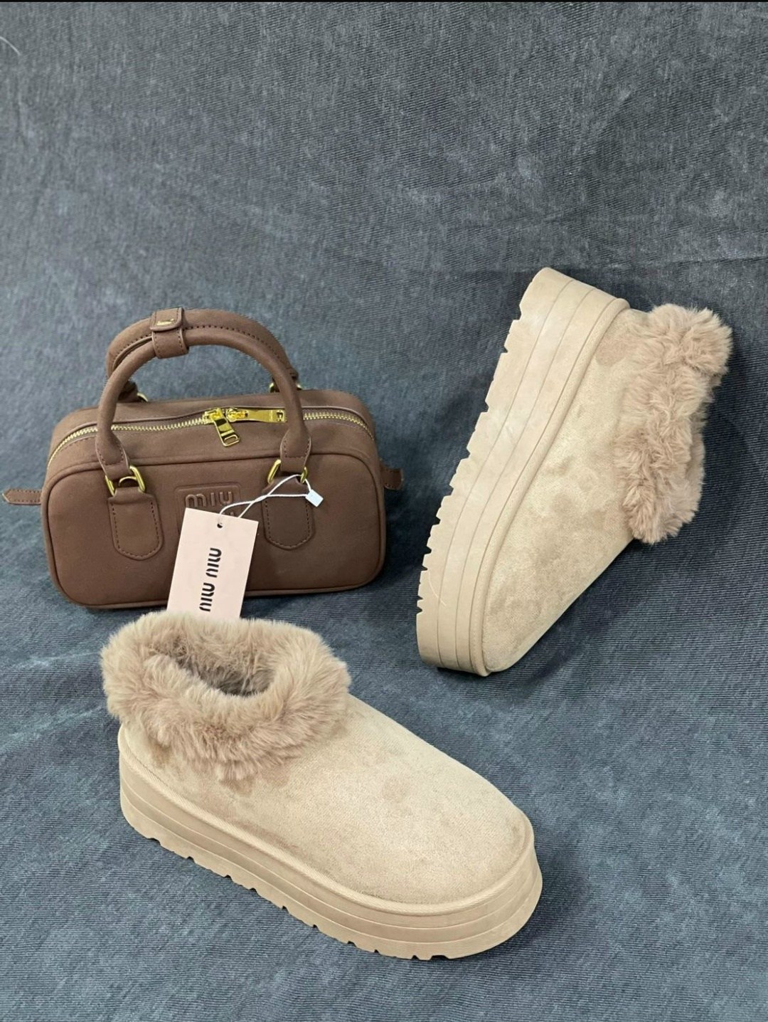 ,женские угги, женская зимняя,меховая ,модные угги