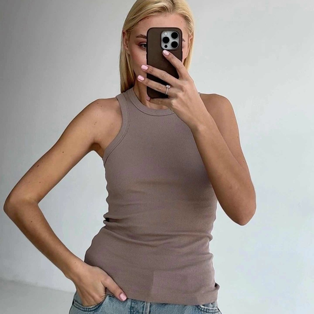 майка лапша,майка женская,топик в рубчик,майки рубчик,майка топ