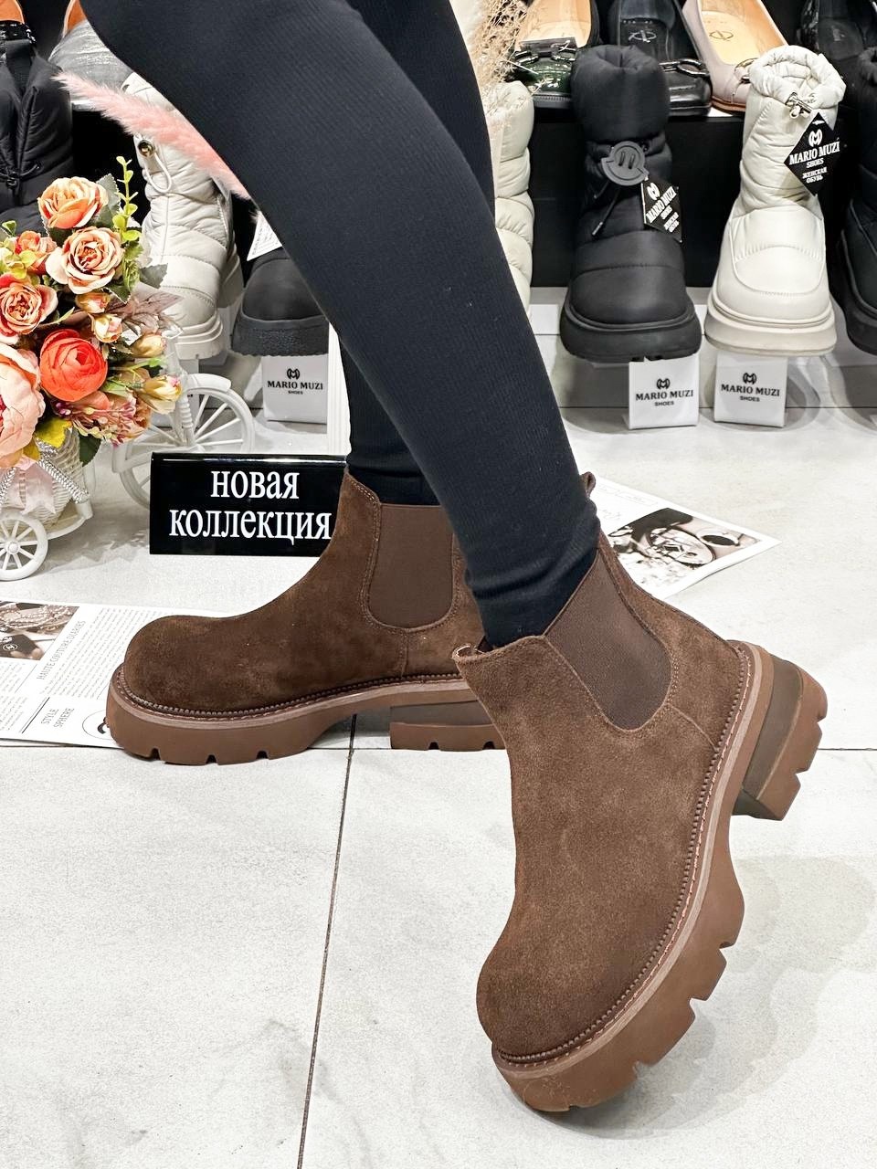 ,женская ,женские ботинки,замшевые ботинки,ботинки