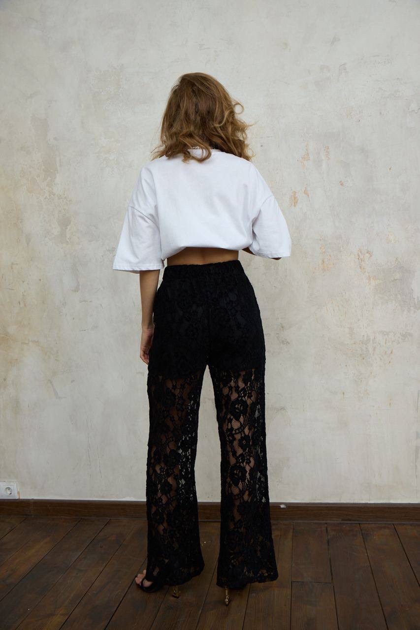 кружевные брюки,гипюровые брюки,гипюровые брюки валентино,брюки с кружевом,брюки из кружева