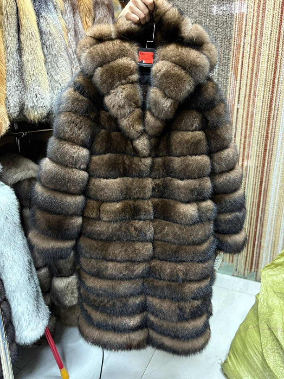 шуба из соболя,соболь шуба,шуба из песца,шуба песец под соболь,женская шуба