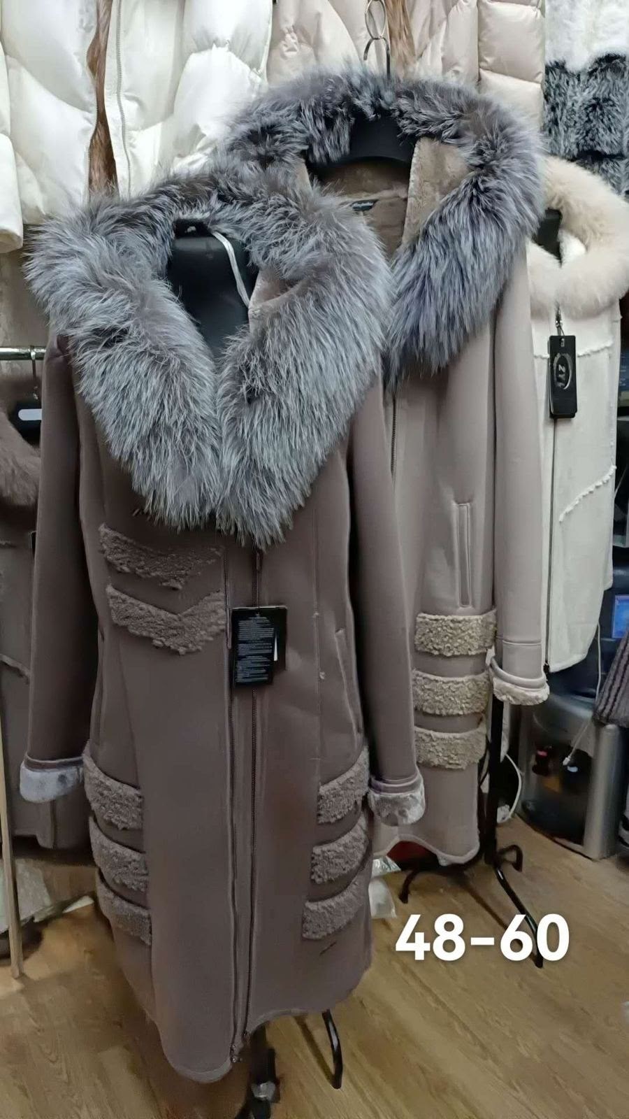 пальто зимнее женское,пальто зимнее,пальто с воротником,пальто комбинированное,модное пальто