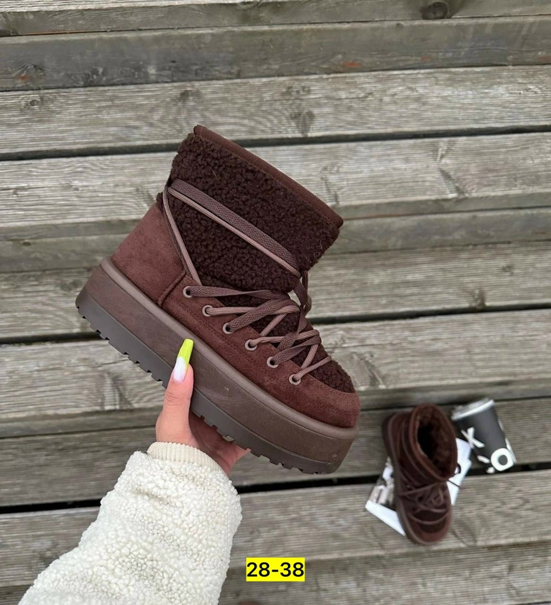 женская,ботинки на платформе,модные ботинки,зимняя  женская,повседневная