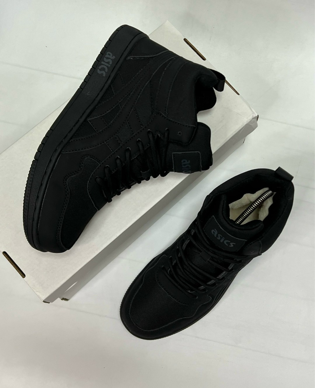 ,высокие кроссовки,теплые кроссовки,кроссовка мужской,кроссовки черные