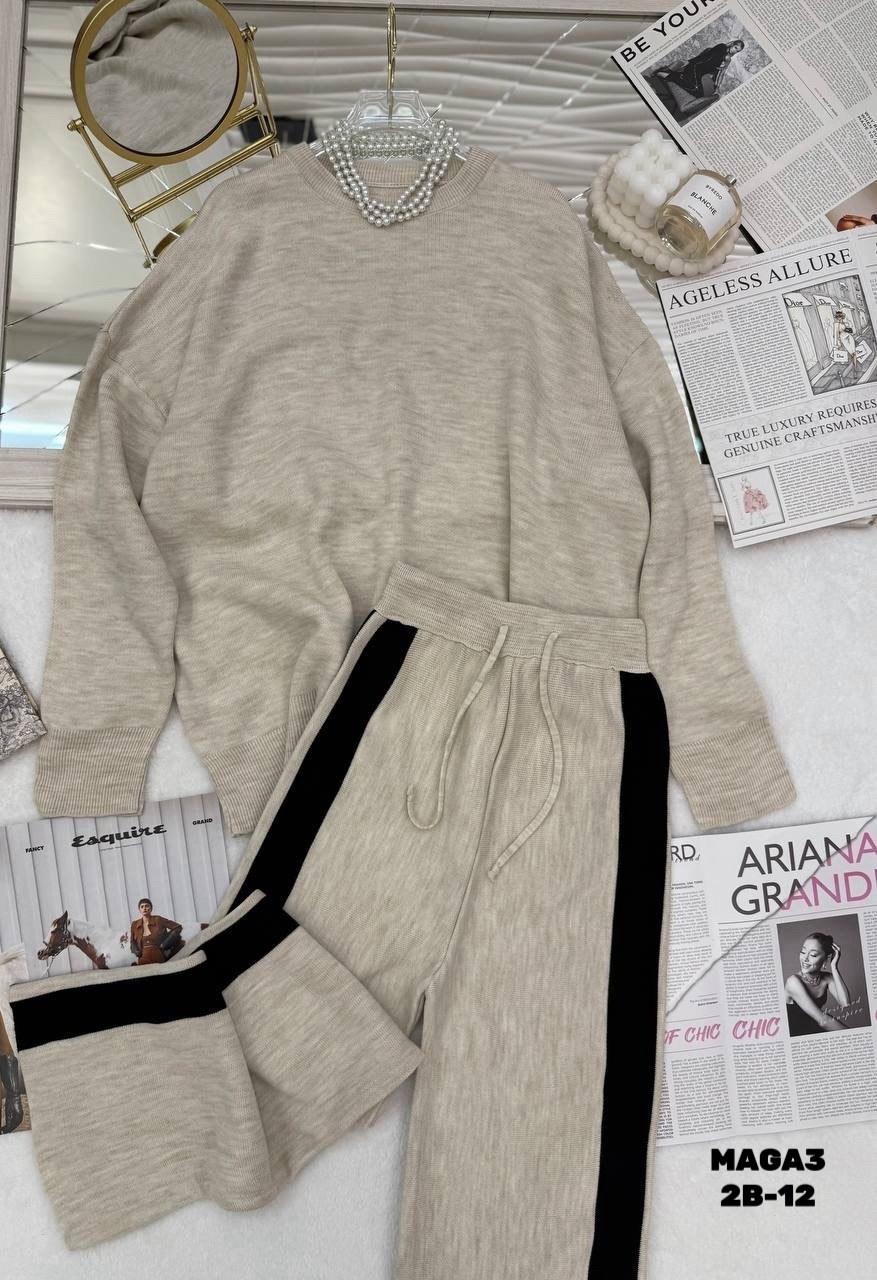 трикотажные костюмы,костюмы брючные,стильные костюмы,женский трикотажный костюм,вязаные костюмы