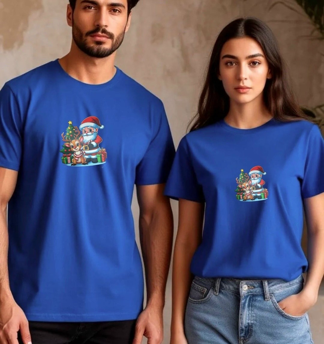 новогодние футболки,семейные новогодние футболки,смешные новогодние футболки,новогодняя футболка мужская,красная футболка мужская