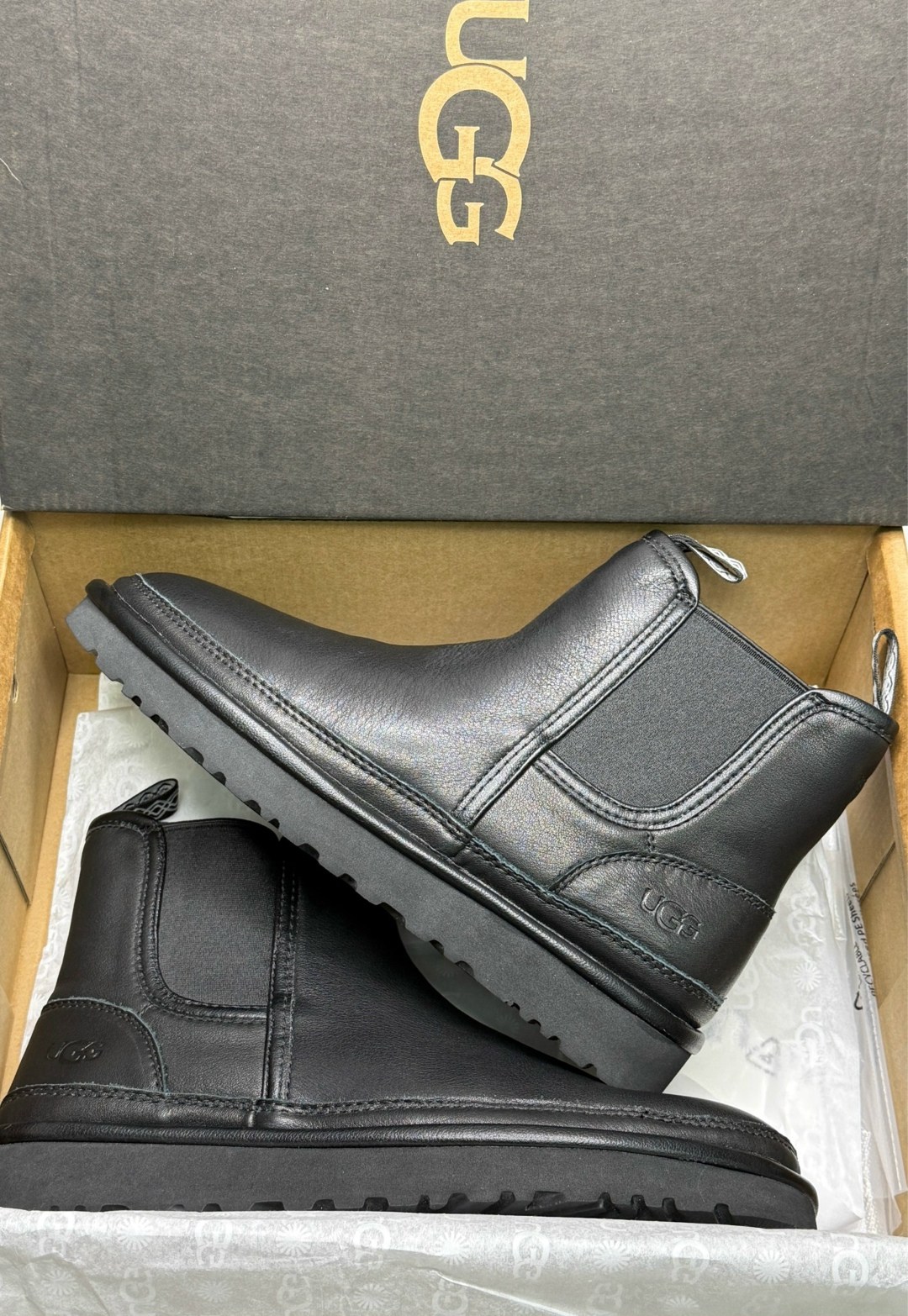 ботинки мужские ugg,,ugg mens neumel black,ботинки челси мужские,мужские ботинки