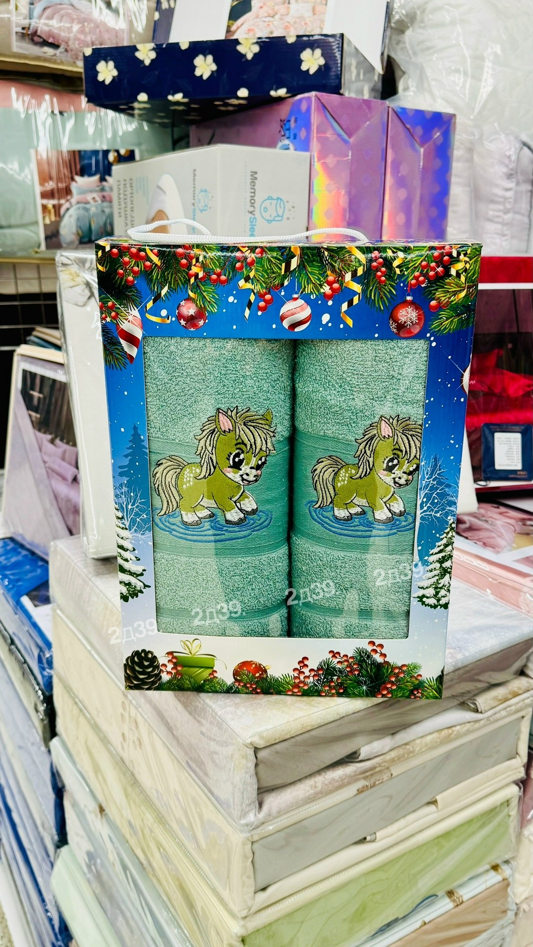 подарочные наборы полотенец,набор полотенец,набор полотенец новогодний,полотенца новогодние,полотенца кухонное