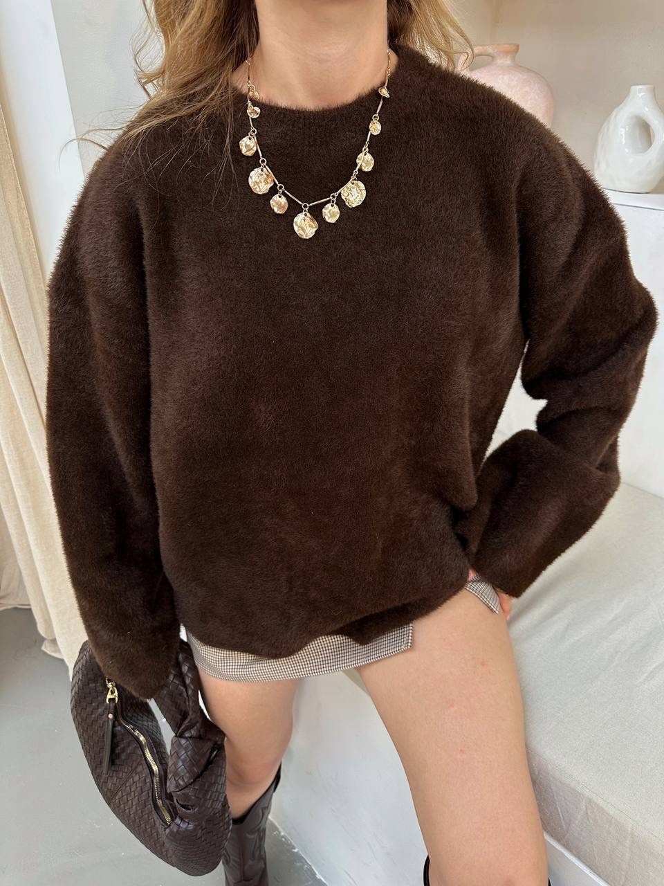 пуловер оверсайз,женский свитер оверсайз,женские свитера,кофта оверсайз вязаная