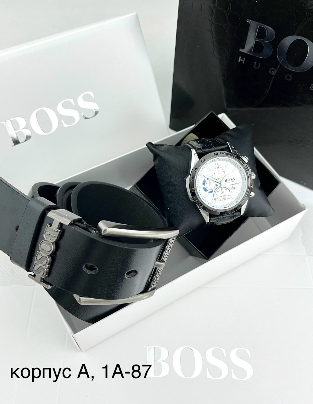набор босс для мужчин,ремень подарочный,подарочный набор аксессуаров для,набор аксессуаров для мужчин,классические наручные часы