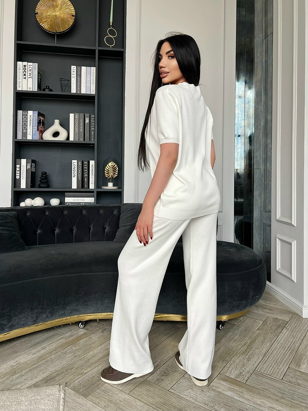 костюмы брючные,белый брючный костюм,костюм белый,трикотажные костюмы,костюм с брюками