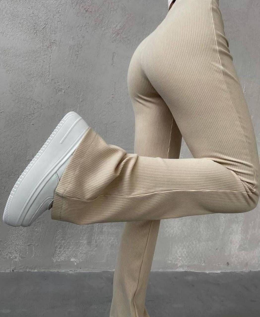 женские брюки клеш,трикотажные брюки клеш,повседневные брюки,элегантные брюки,брюки стиль