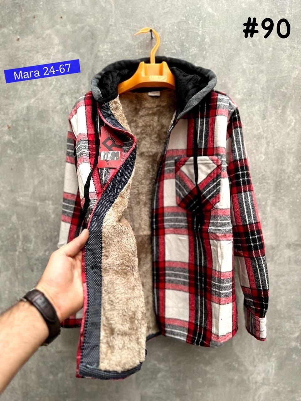 рубашка в клетку теплая с капюшоном,рубашка с капюшоном,рубашка в клетку с капюшоном,рубашка теплая,теплая рубашка с капюшоном