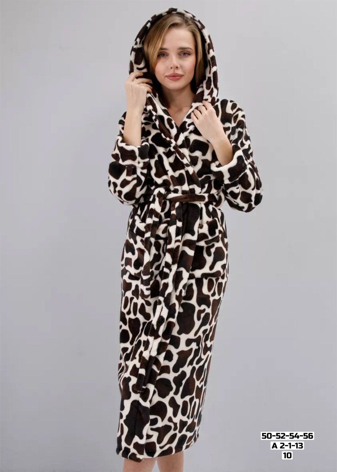 леопардовый халат женский,халат махровый женский,халат леопардовый,женские халаты,халат махровый длинный с капюшоном с поясом mari