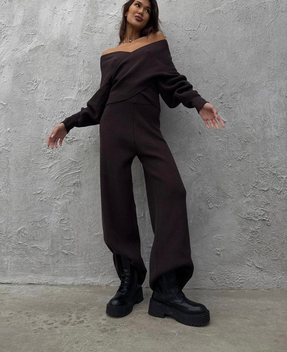 вязаные костюмы,костюм женский вязаный,трикотажные костюмы,стильные костюмы,трикотажный костюм с брюками