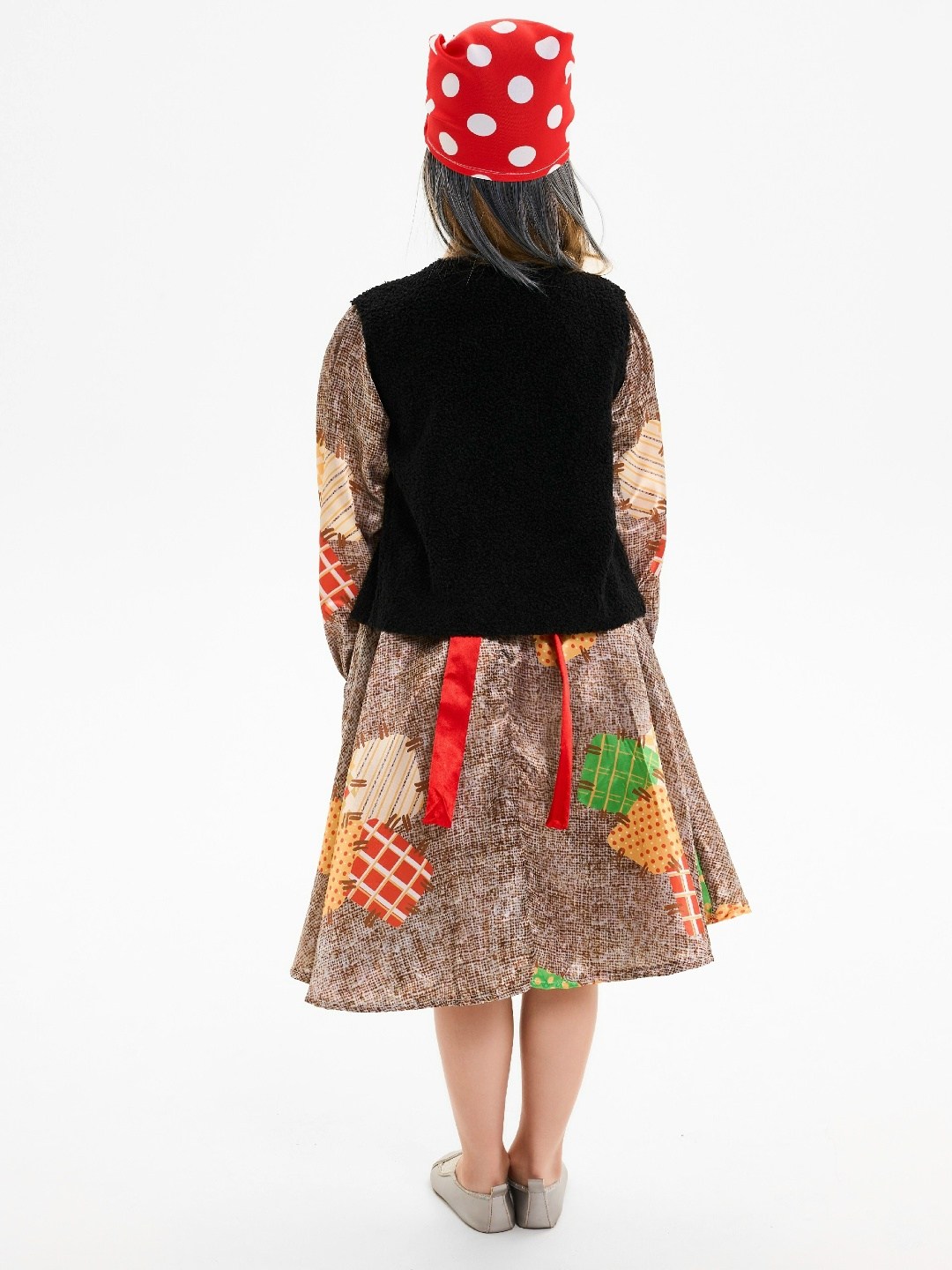 костюм баба яга детский,костюм баба яга для девочки,костюм баба яга пуговка,карнавальный костюм детский баба яга,костюм бабы яги коломбина