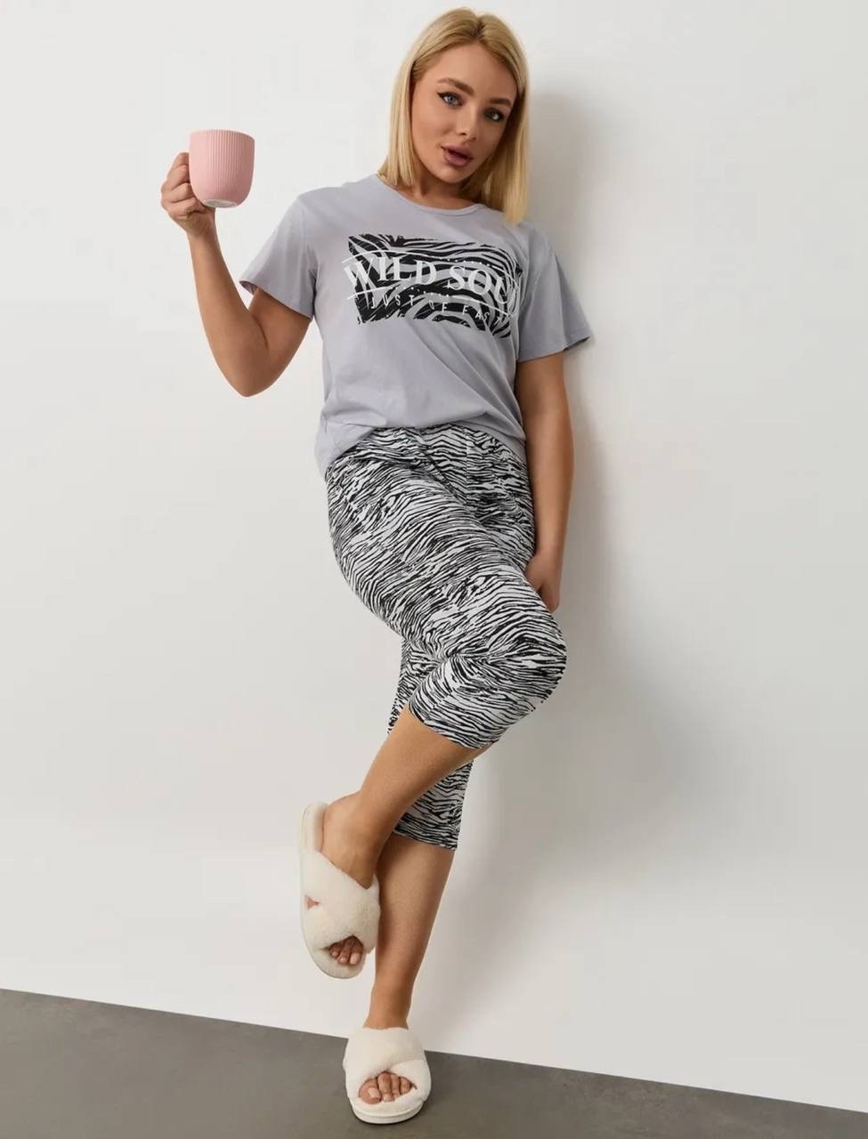 пижама с бриджами трикотажная,пижама женская с бриджами,пижама женская с бриджами домашний костюм хлопок,пижама с бриджами,пижама женская