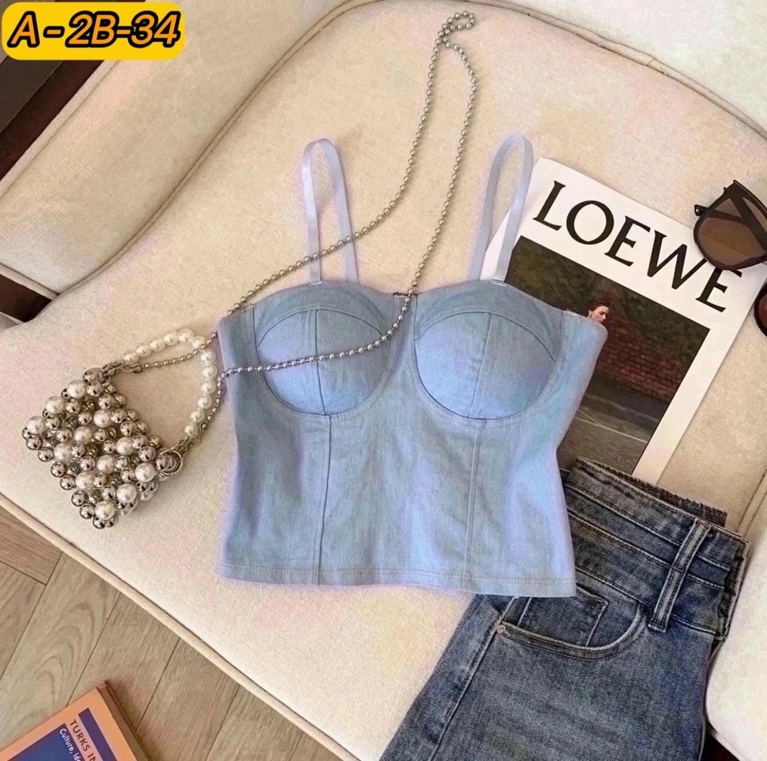 топ корсет джинсовый,джинсовый топ,топ джинсовый женский на бретельках,джинсовый топик,джинсовый короткий корсет