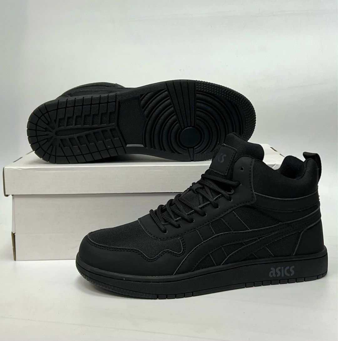 ,высокие кроссовки,теплые кроссовки,кроссовка мужской,кроссовки черные