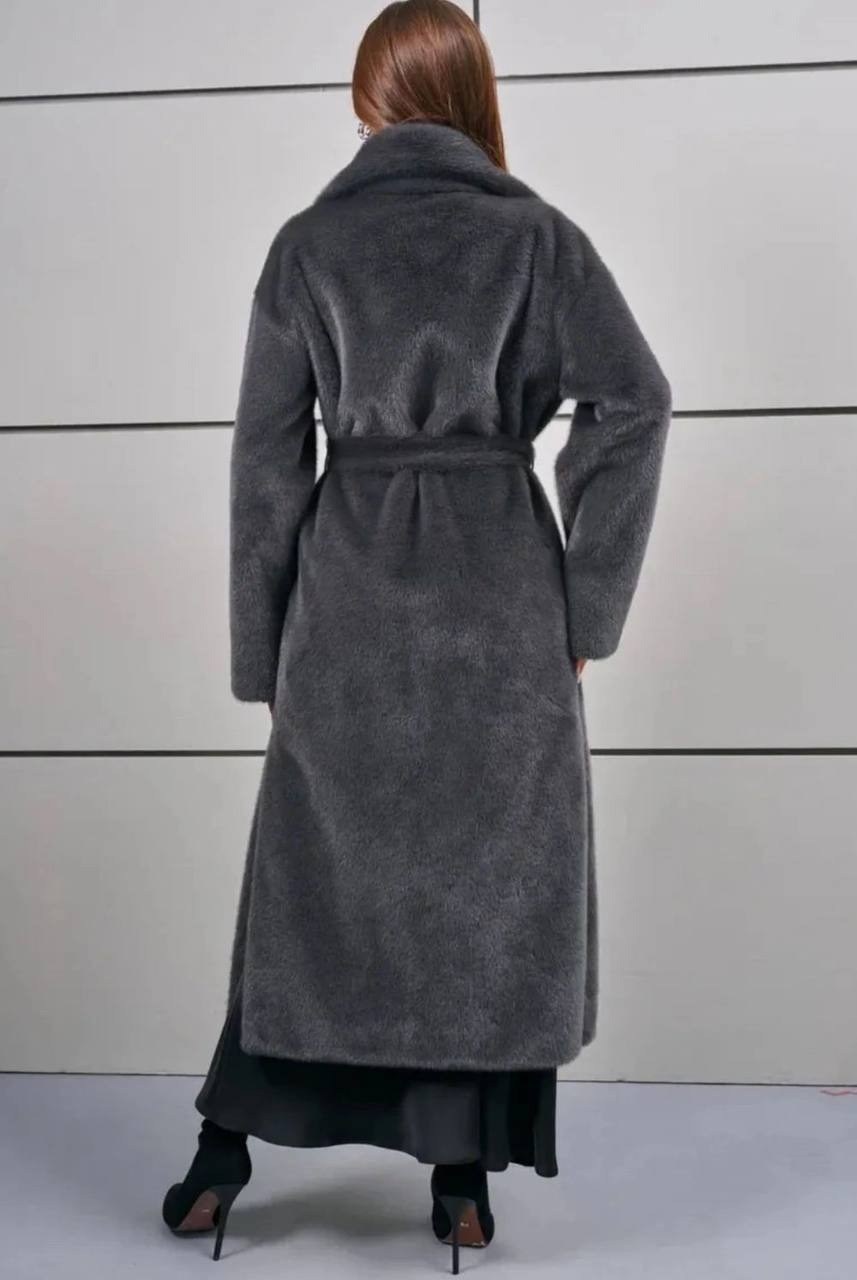 черная шуба,искусственная шуба под норку,шуба из искусственного меха,пальто шуба,шуба искусственная под норку с поясом