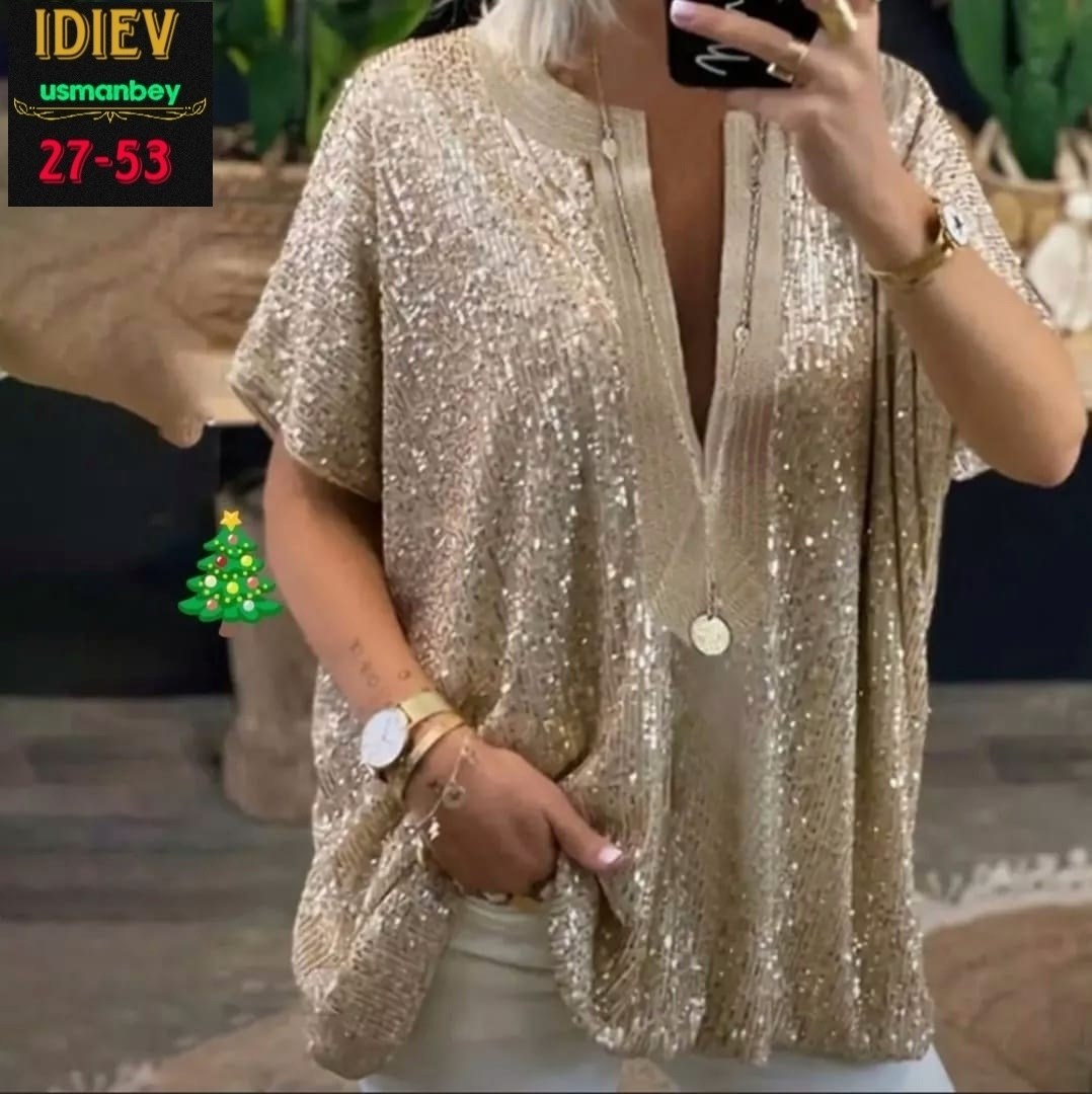 блузка с пайетками,блузка женская,женская свободная блузка с блестками,блузка с пайетками женская,модная блузка