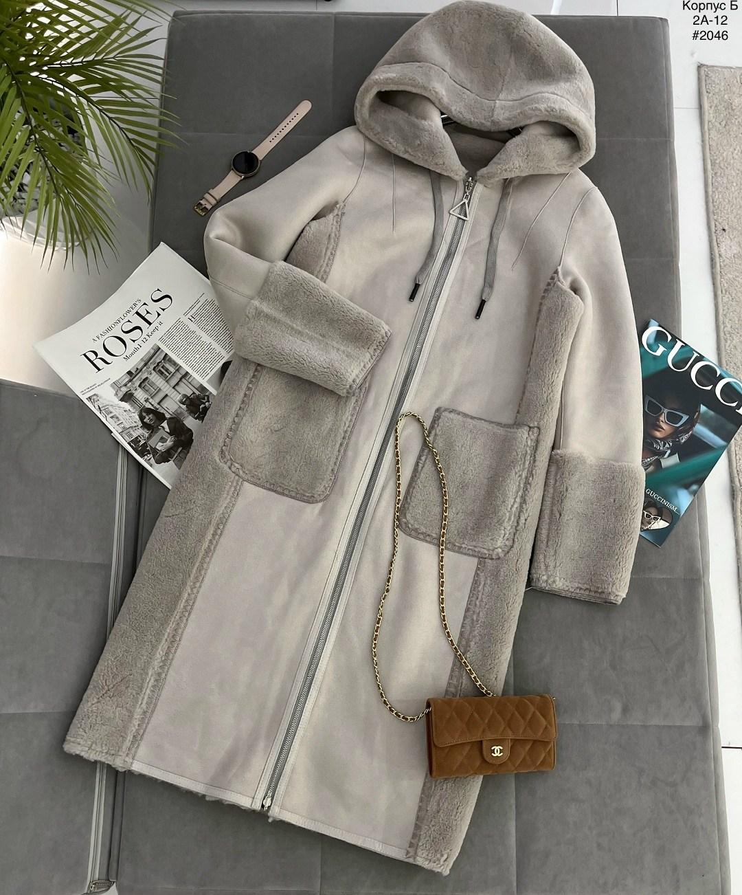 дубленка удлиненная,дубленка женская,дубленка серая,дубленка двухсторонняя,дубленка зимняя