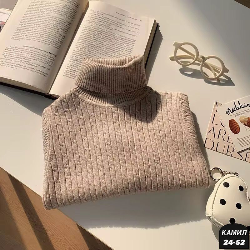 свитер с высоким воротником,детский свитер,свитер с высоким воротом,водолазка вязаная,свитер теплый