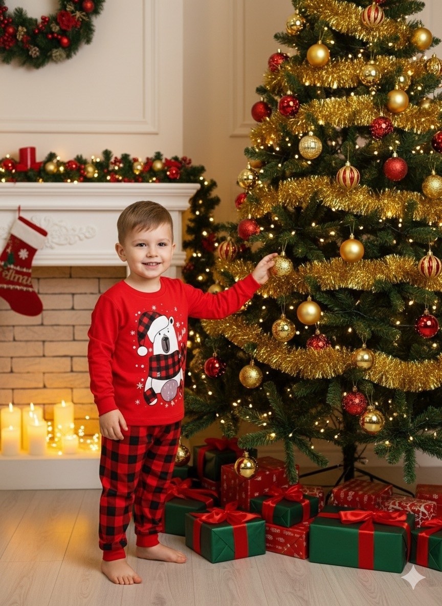 пижама на новый год детская,пижама детская,пижама для мальчика bonito,новогодние пижамы,новогодняя детская пижама