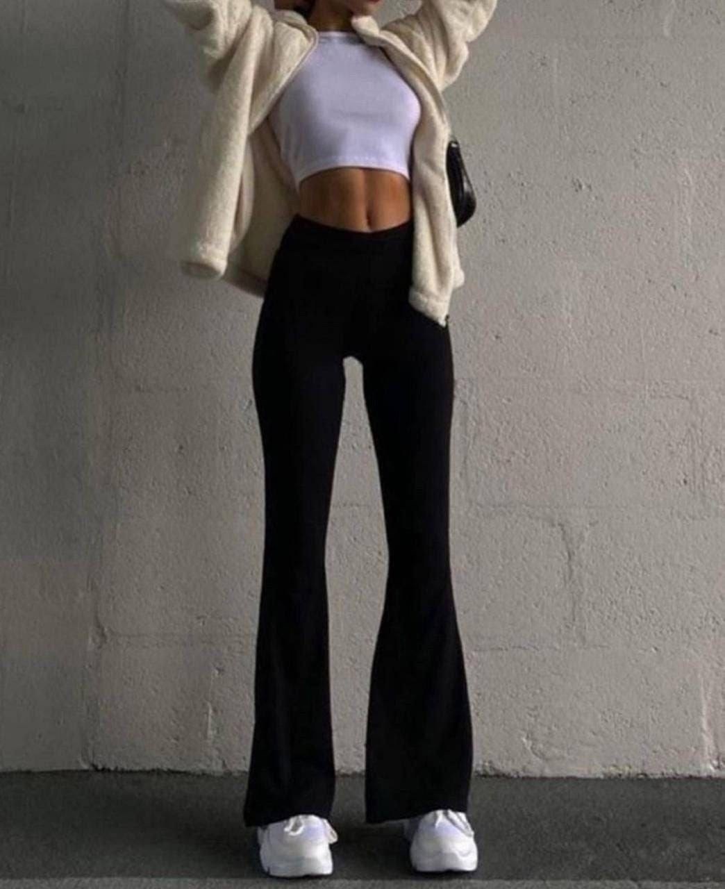 женские брюки клеш,трикотажные брюки клеш,повседневные брюки,элегантные брюки,брюки стиль