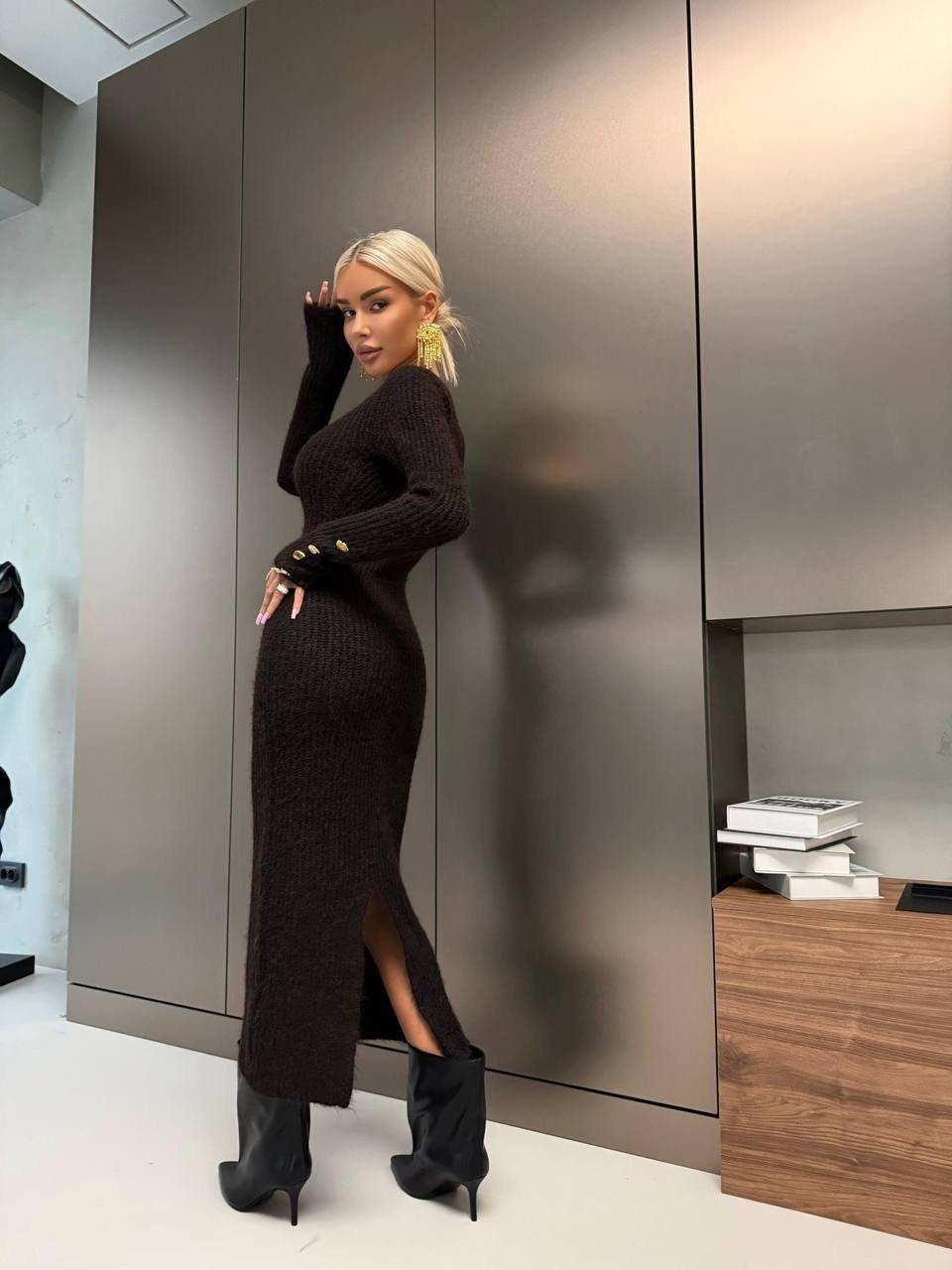 трикотажное платье,женская платья лапша,платье лапша,платье стильное,нарядное платье