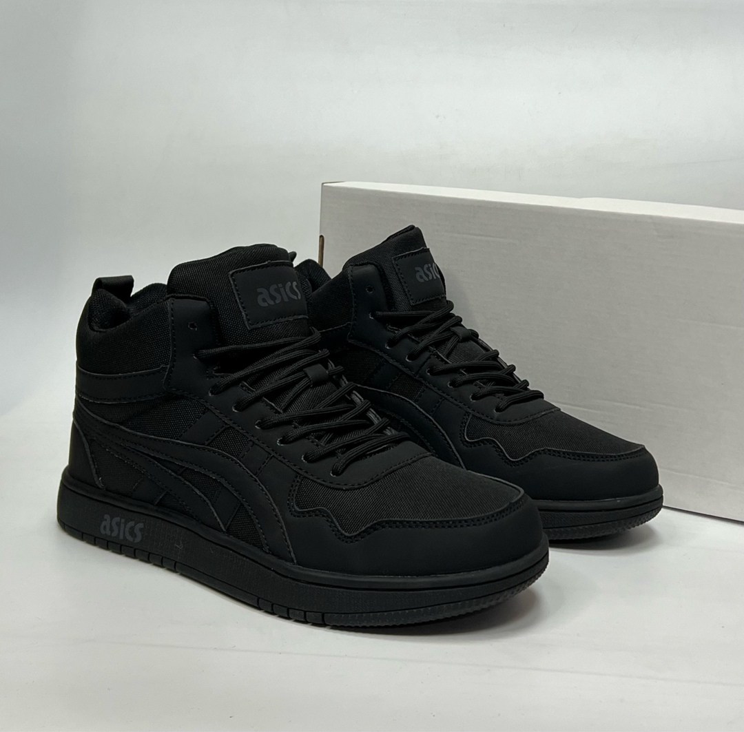 ,высокие кроссовки,теплые кроссовки,кроссовка мужской,кроссовки черные