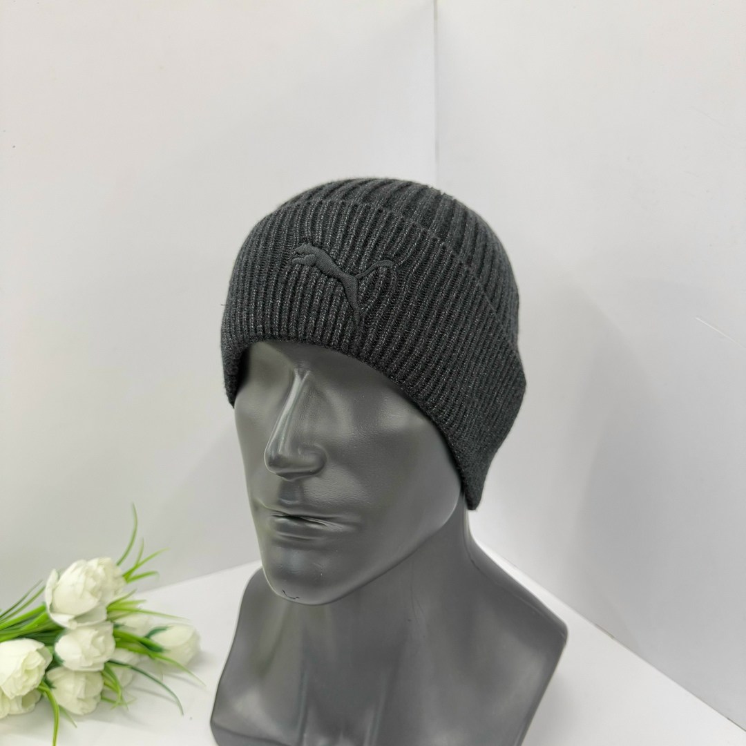 шапка для мужчин,мужская шапка,шапка мужская зимняя,шапка мужская на флисе,шапка пума мужская