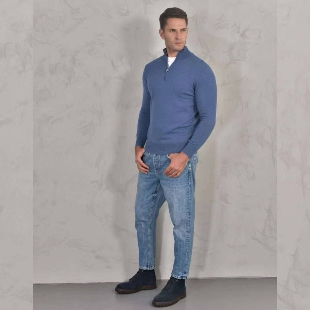 джемпер с высоким воротом,джемпер классический,мужской джемпер свитер,стильный джемпер,мужские джинсы