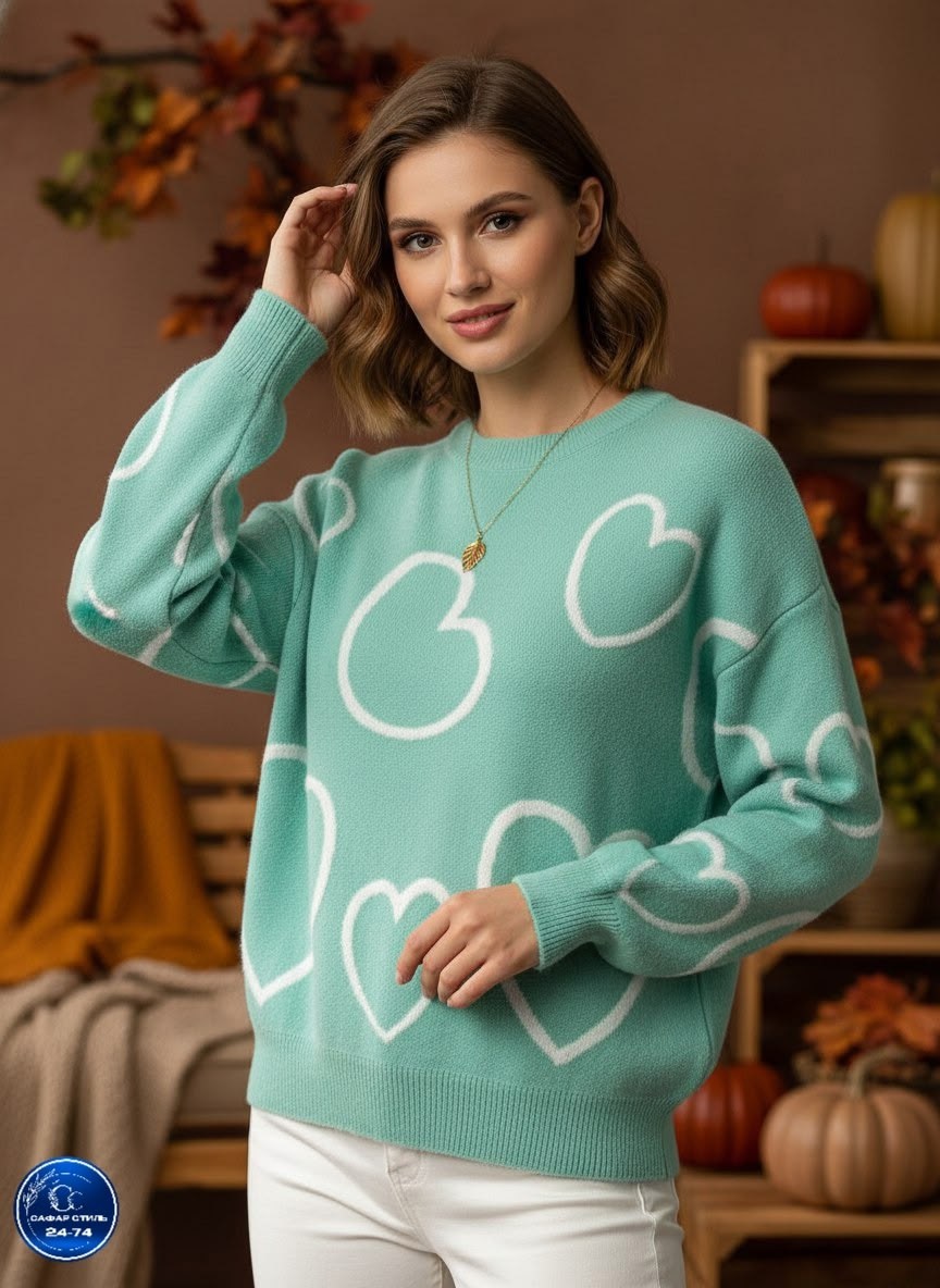 свитера женские,женские вязаные свитера с круглым вырезом,свитер с круглым вырезом,вязаные свитера,свитер