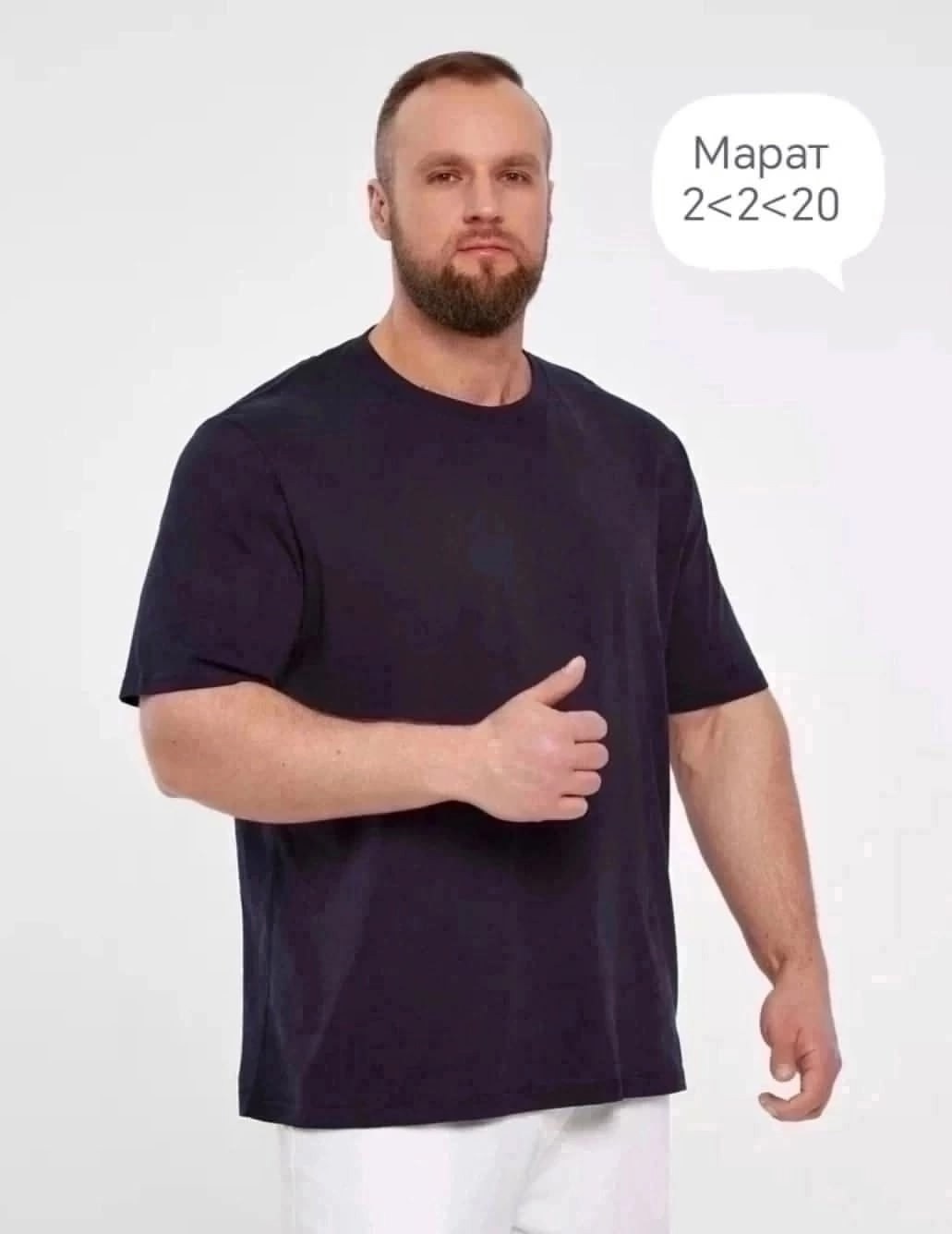 футболка мужская,футболка мужская однотонная больших размеров,футболка starkcotton большие размеры 1,мужская футболка великан,футболка мужская большие размеры