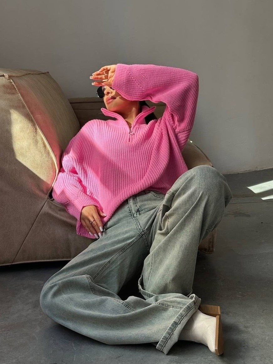 свитер кофта,свитера вязаные,cвитер вязаный оверсайз,модные кофты,свитер укороченная