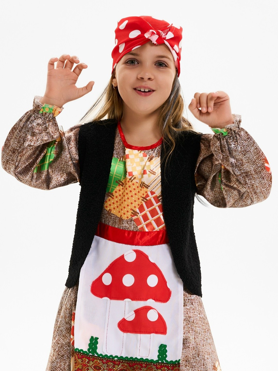 костюм баба яга детский,костюм баба яга для девочки,костюм баба яга пуговка,карнавальный костюм детский баба яга,костюм бабы яги коломбина