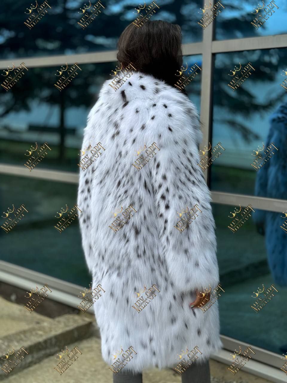 шуба из рыси,рысь шуба,шуба из белой лисы,шуба под рысь,fendi шуба 2025 рысь