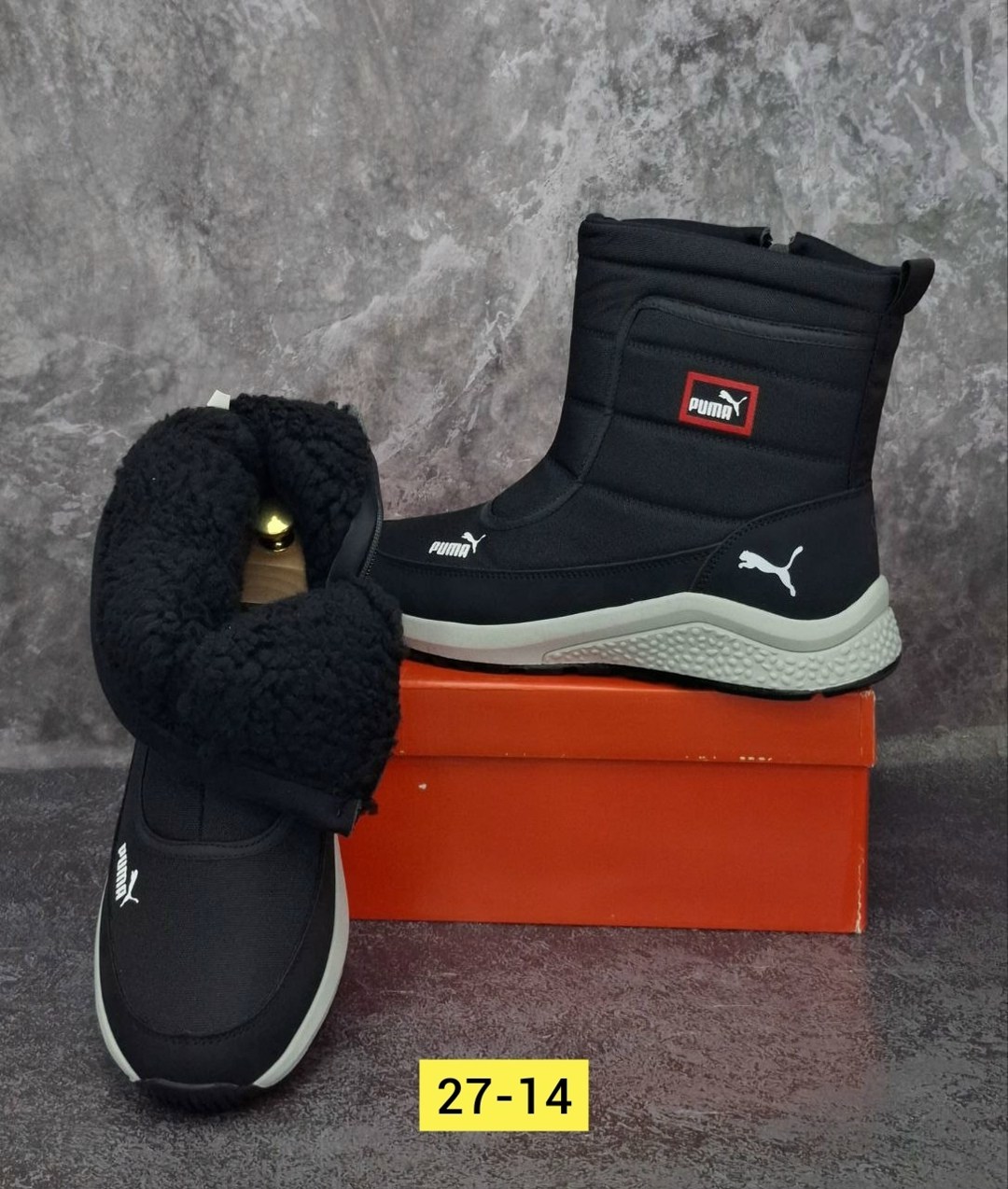 дутики puma,мужские дутики,,дутики зимние puma,мужские зимние дутики