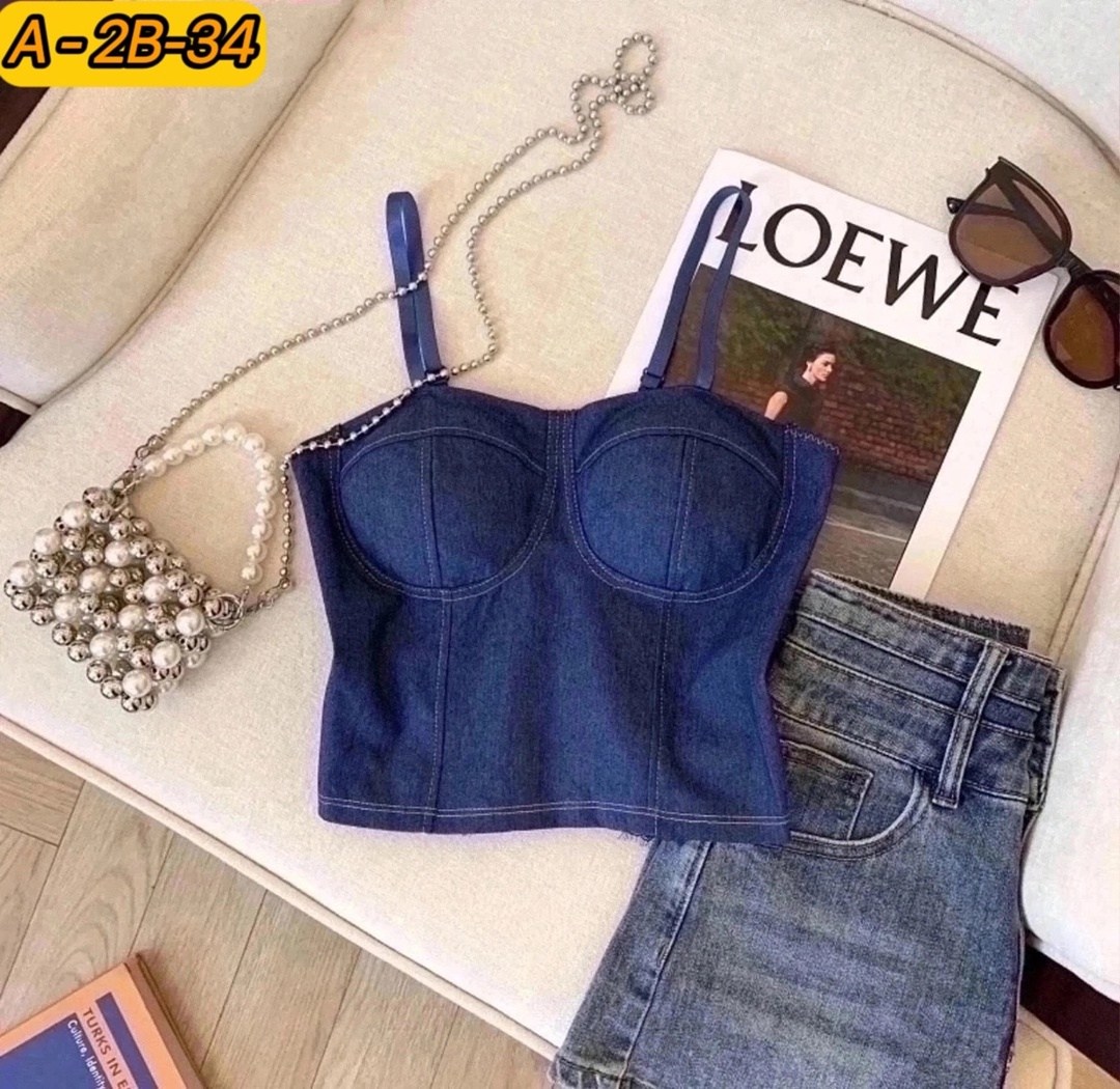 топ корсет джинсовый,джинсовый топ,топ джинсовый женский на бретельках,джинсовый топик,джинсовый короткий корсет