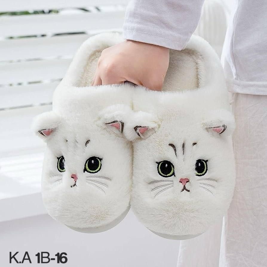 пушистые тапки кот,пушистые тапочки для дома,женские домашние тапочки,тапочки домашние,пушистые домашние тапочки