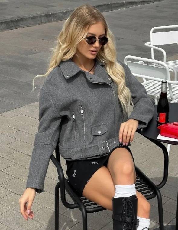 полупальто куртка,куртка косуха,стильное пальто,пальто косуха,косуха женская