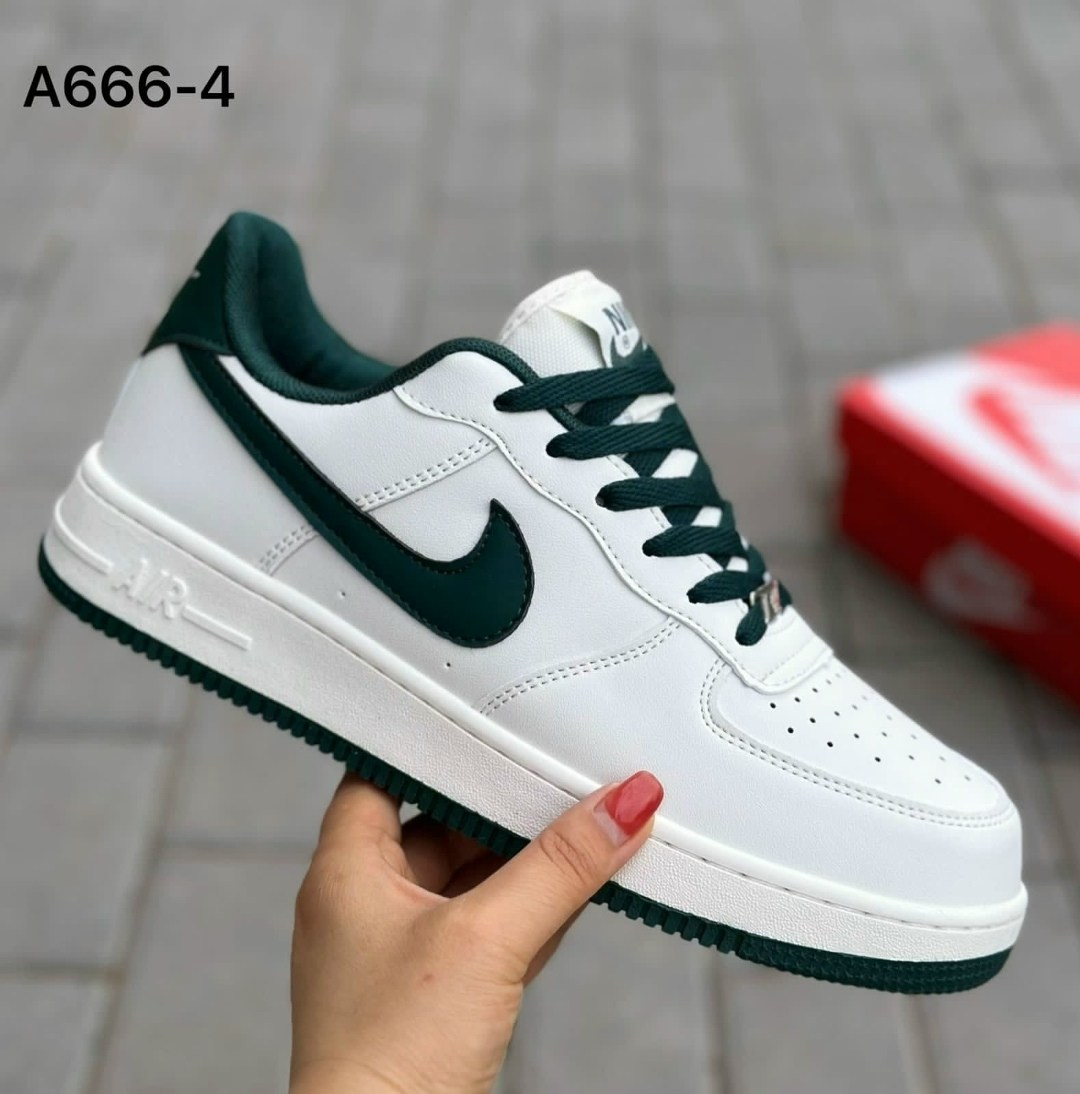 кроссовки,кроссовка мужской,nike air force 1 зеленый свуш,кроссовки эко,nike air force 1