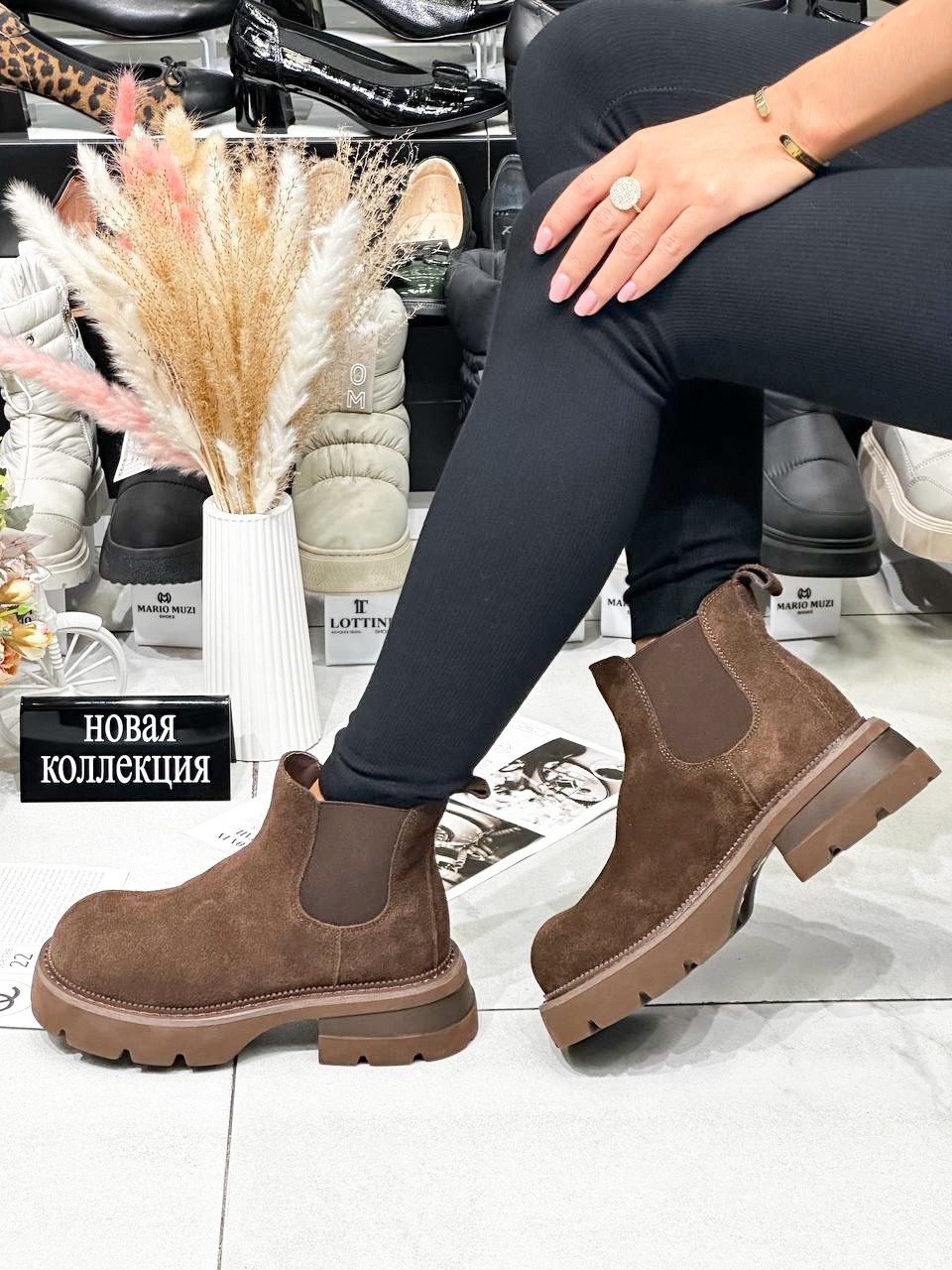 ,женская ,женские ботинки,замшевые ботинки,ботинки
