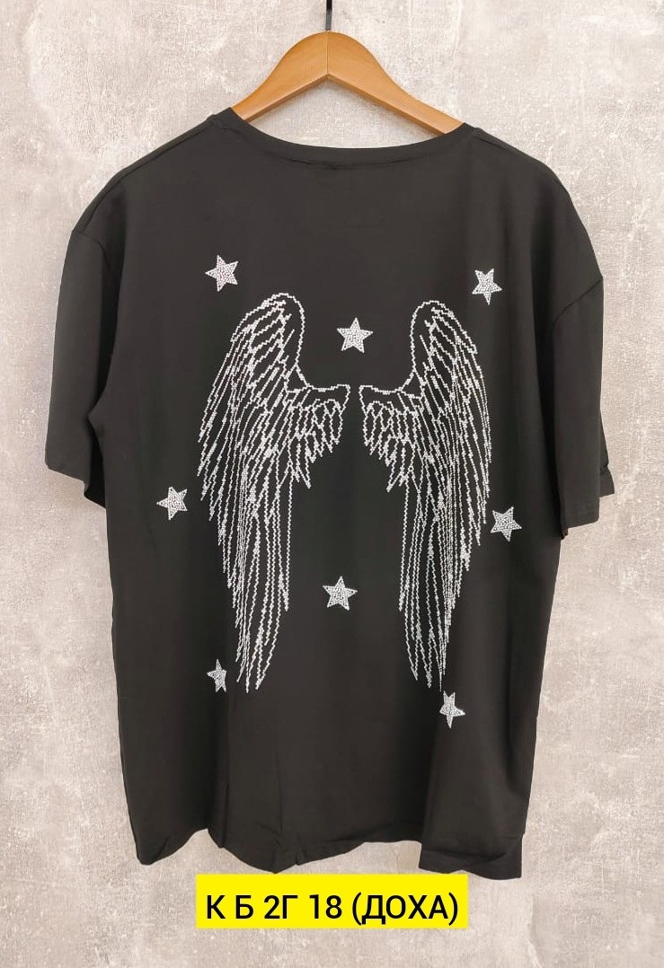 женская футболка,футболка оверсайз со стразам,футболка женская со стразами,футболка,женская футболка больших размеров