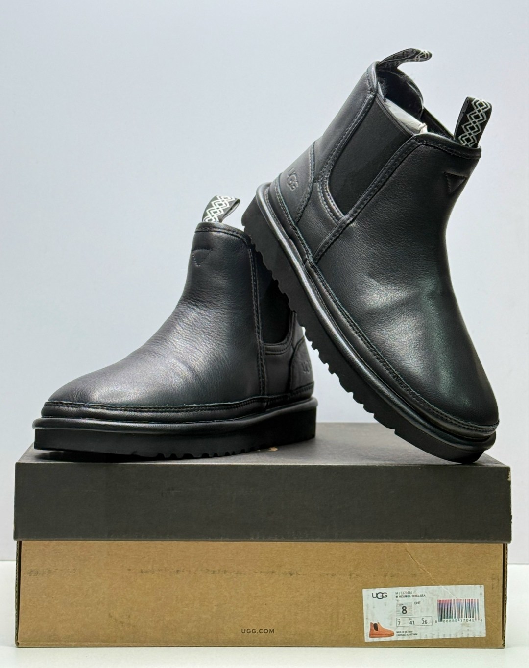 ботинки мужские ugg,,ugg mens neumel black,ботинки челси мужские,мужские ботинки