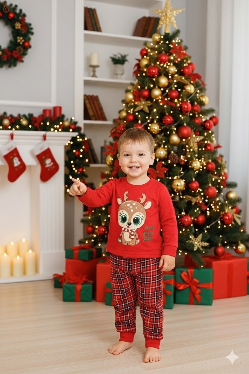 пижама на новый год детская,пижама детская,пижама для мальчика bonito,новогодние пижамы,новогодняя детская пижама