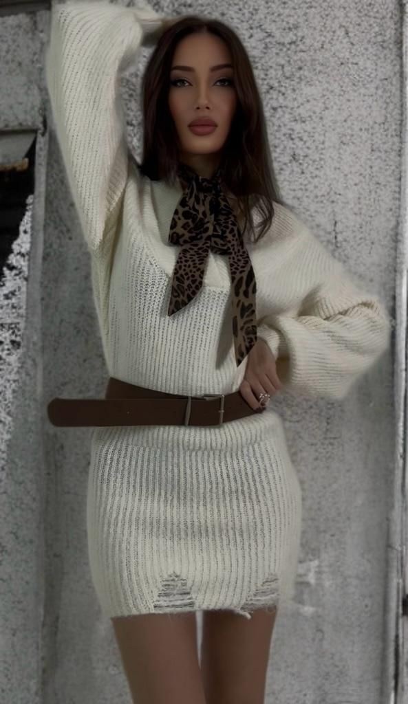 вязаное платье свитер,платье вязаное,платье свитер,трикотажные костюмы